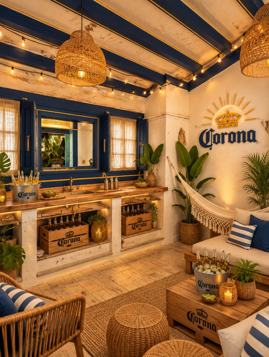 Sala com sofás